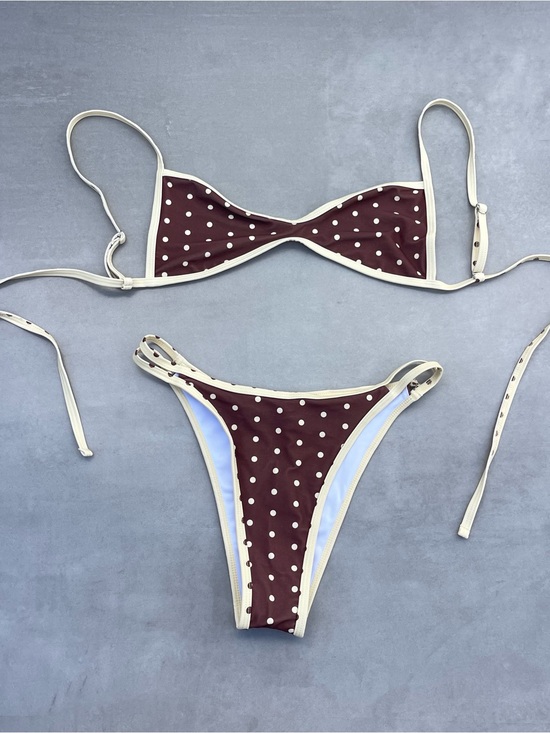 The Unbranded Brand Other - Brown Polka Dot Bikini